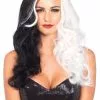 LEG AVENUE Two-Tone Long Wavy Villainess Wig