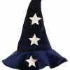 Elope Velvet Stars Costume Witch Hat 2 Elope Velvet Stars Costume Witch Hat -Storybook & Fairytale Costumes Sales velvet stars witch hat