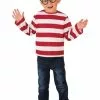 Rubies Costume Co. Inc Where's Waldo Costume For Kids -Storybook & Fairytale Costumes Sales wheres waldo child costume