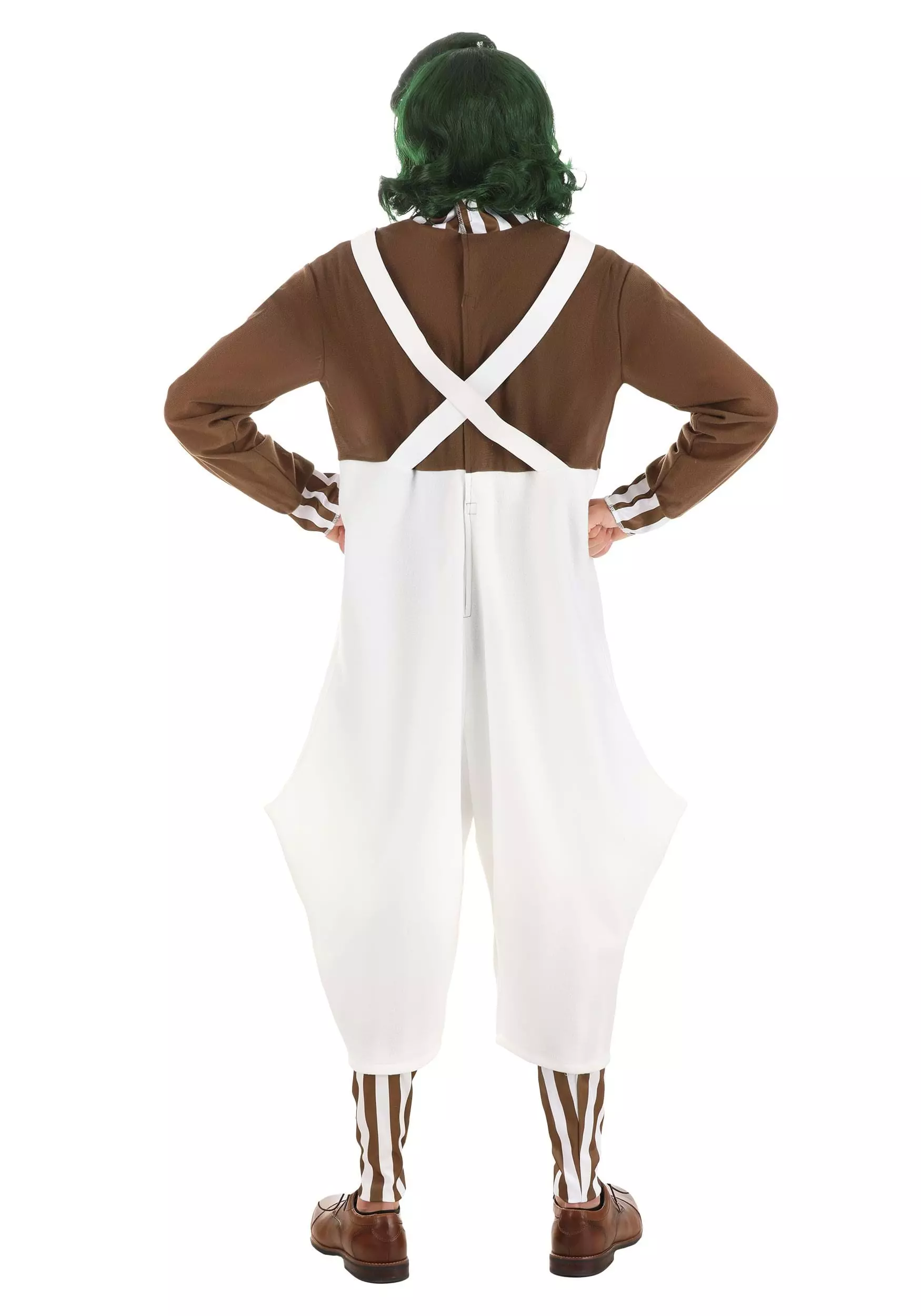 Jerry Leigh Willy Wonka Oompa Loompa Costume For Adults 4 Jerry Leigh Willy Wonka Oompa Loompa Costume For Adults - Image 2