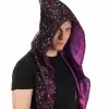 Elope Wizard Alchemy Hood Purple And Stars
