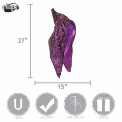 Elope Wizard Alchemy Hood Purple And Stars -Storybook & Fairytale Costumes Sales wizard alchemy hood purple alt 4