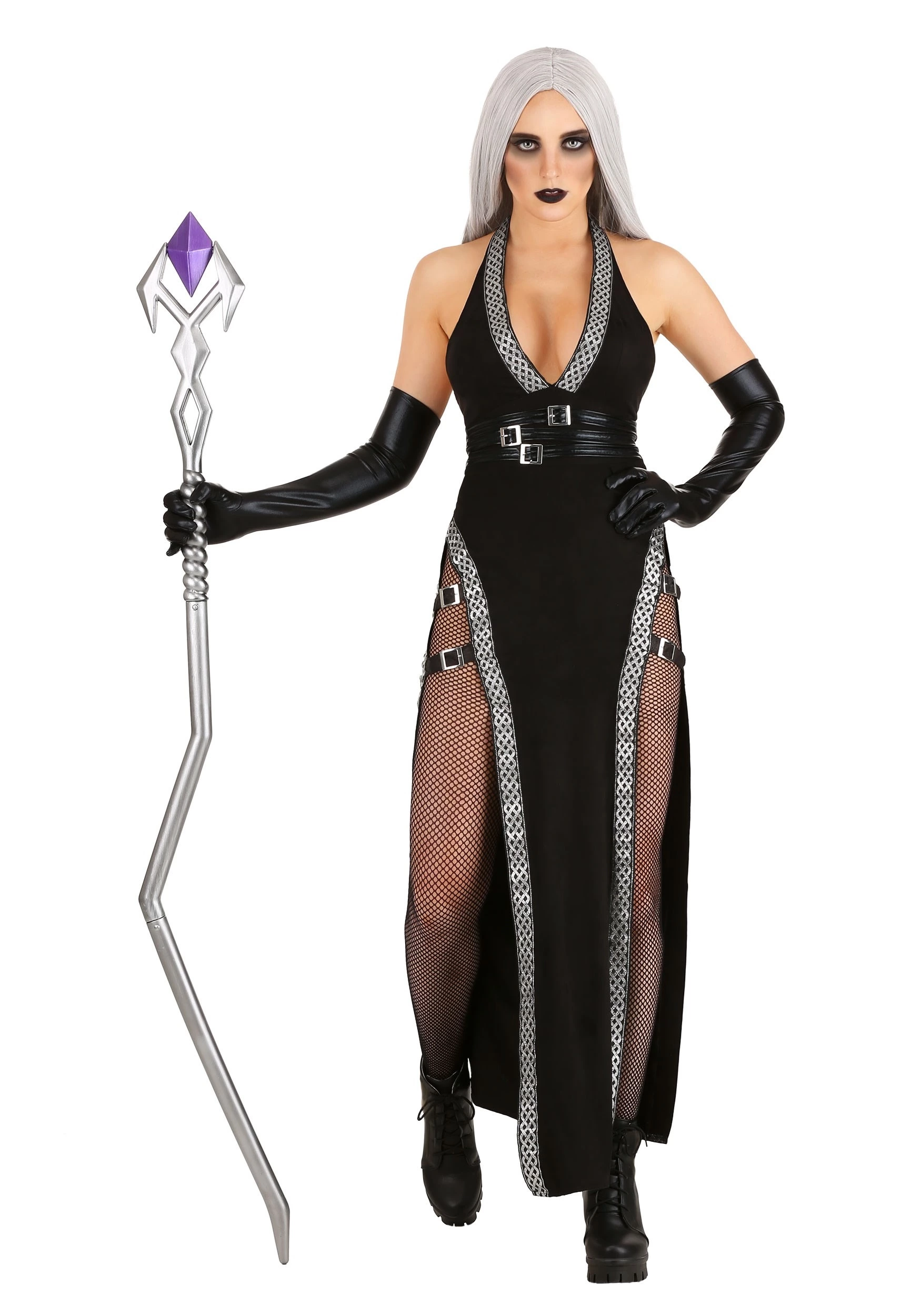 Fun Costumes Women's Enchanted Warlock Costume 5 Fun Costumes Women's Enchanted Warlock Costume - Image 3