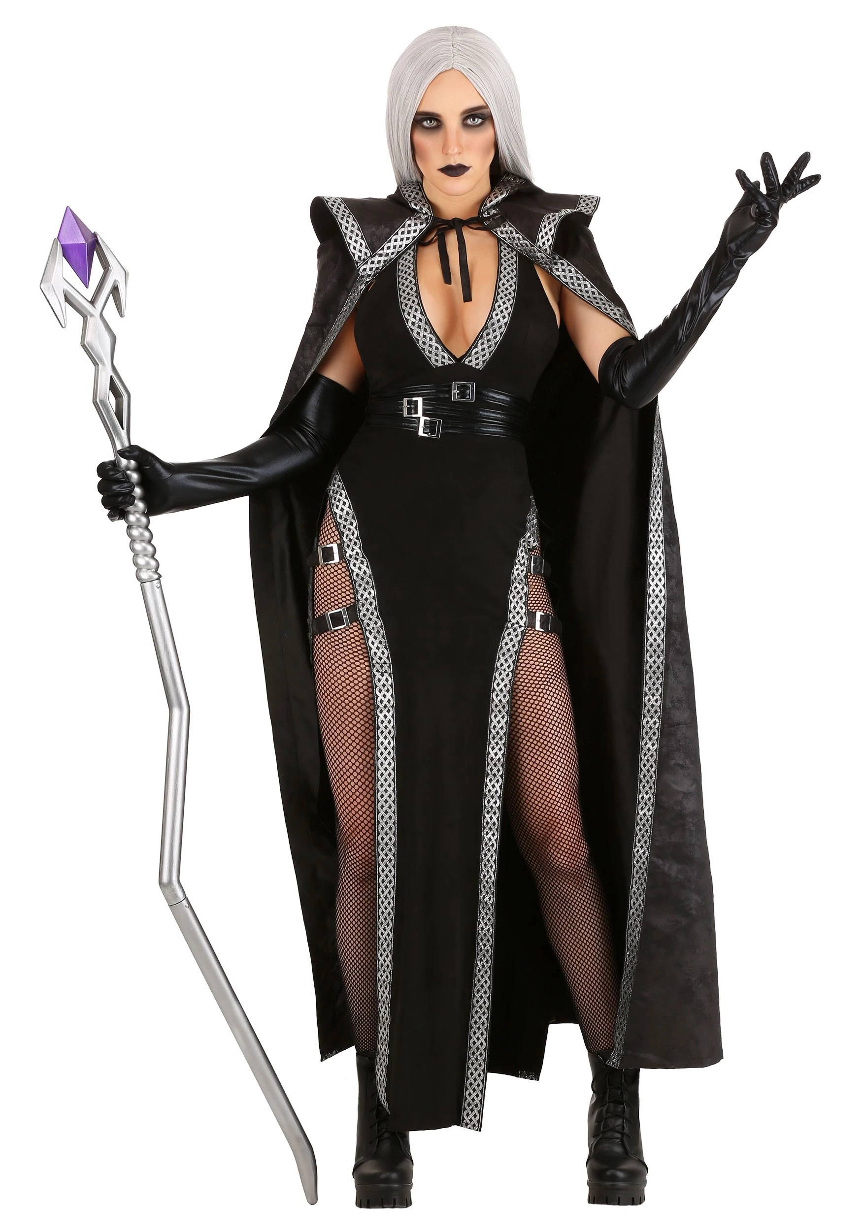 Fun Costumes Women's Enchanted Warlock Costume 6 Fun Costumes Women's Enchanted Warlock Costume - Image 4