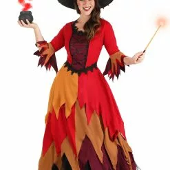 Suzhou Zhongsheng Imp & Exp Co., Ltd Autumn Harvest Witch Costume For Women