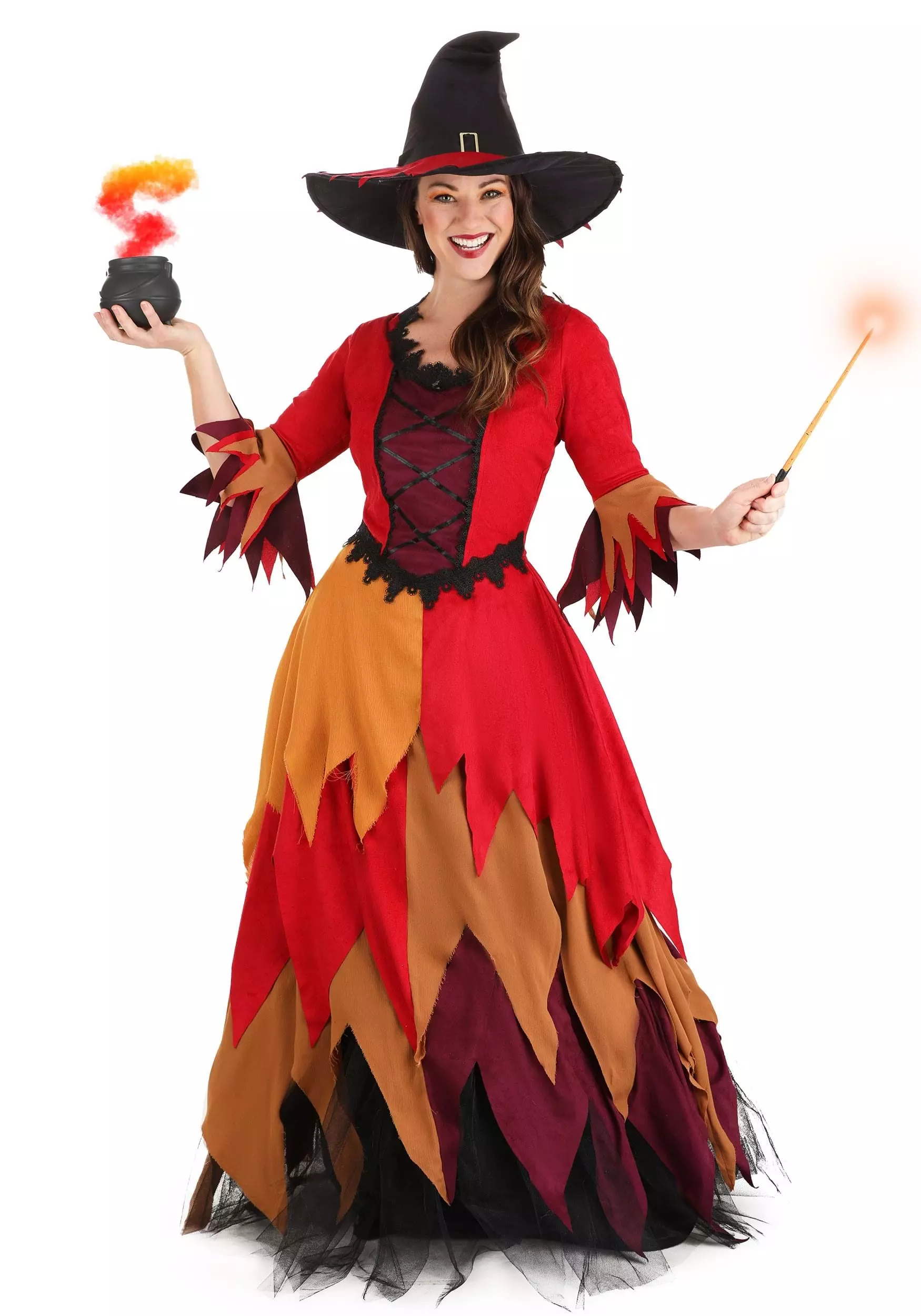 Suzhou Zhongsheng Imp & Exp Co., Ltd Autumn Harvest Witch Costume For Women 3 Suzhou Zhongsheng Imp & Exp Co., Ltd Autumn Harvest Witch Costume For Women