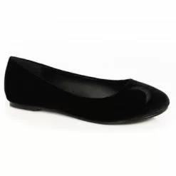 Ellie Women's Black Crescent Witch Flat