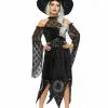 Seeing Red Women's Black Mystic Witch Costume For Women -Storybook & Fairytale Costumes Sales womens black mystic witch costume