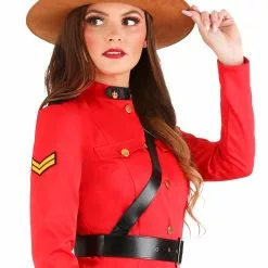 Fun Costumes Women's RCMP Canadian Mountie Costume 7 Fun Costumes Women's RCMP Canadian Mountie Costume -Storybook & Fairytale Costumes Sales womens canadian mountie costume alt1