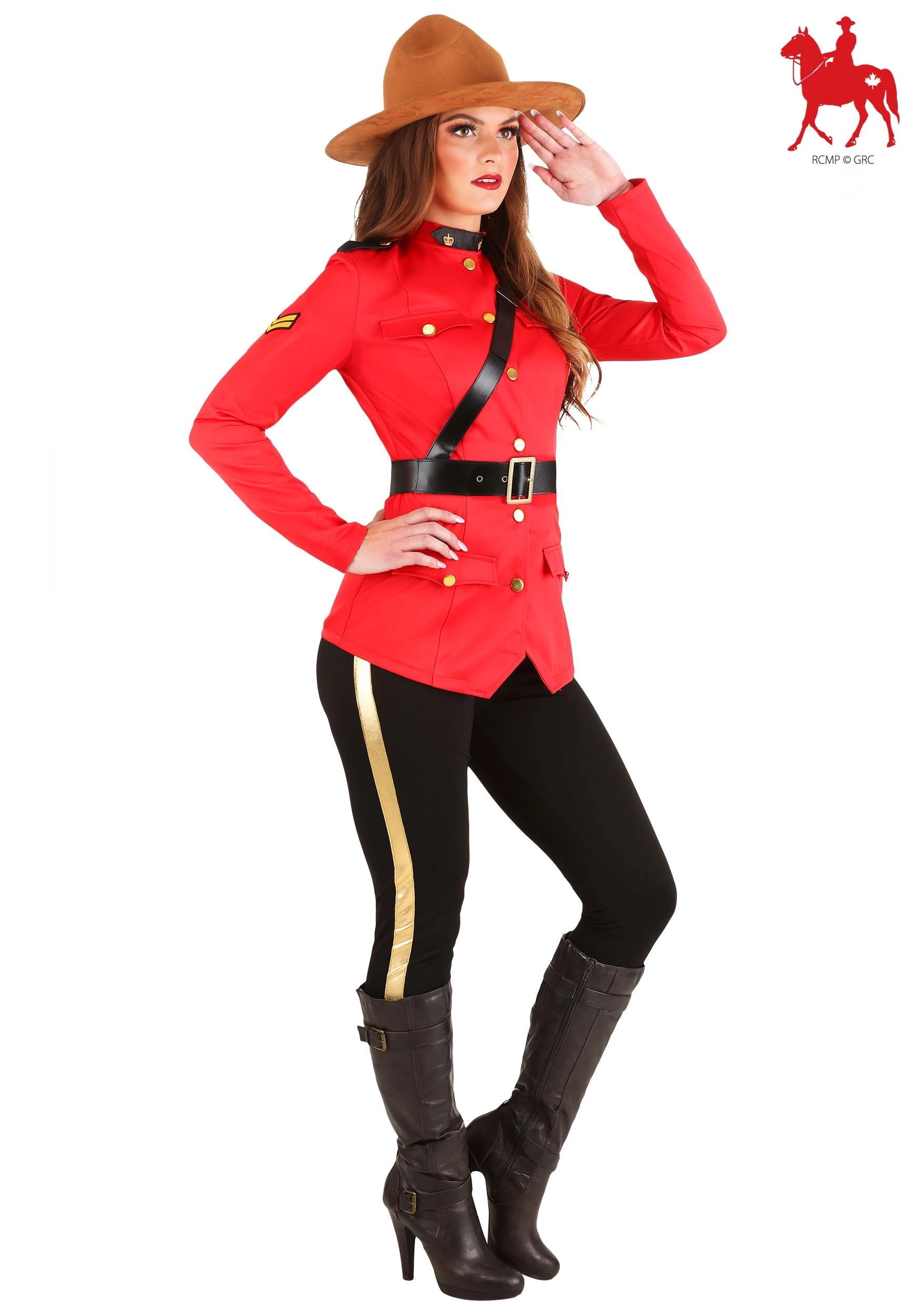 Fun Costumes Women's RCMP Canadian Mountie Costume 3 Fun Costumes Women's RCMP Canadian Mountie Costume