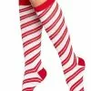 LEG AVENUE Candy Cane Knee High Socks For Women -Storybook & Fairytale Costumes Sales womens candy cane knee high socks