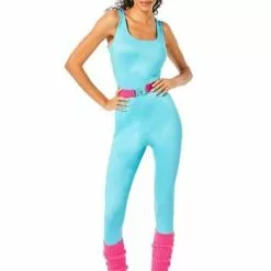 InSpirit Classic Aerobic Barbie Costume For Women