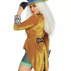 LEG AVENUE Classic Mad Hatter Costume Womens -Storybook & Fairytale Costumes Sales womens classic mad hatter costume alt 2