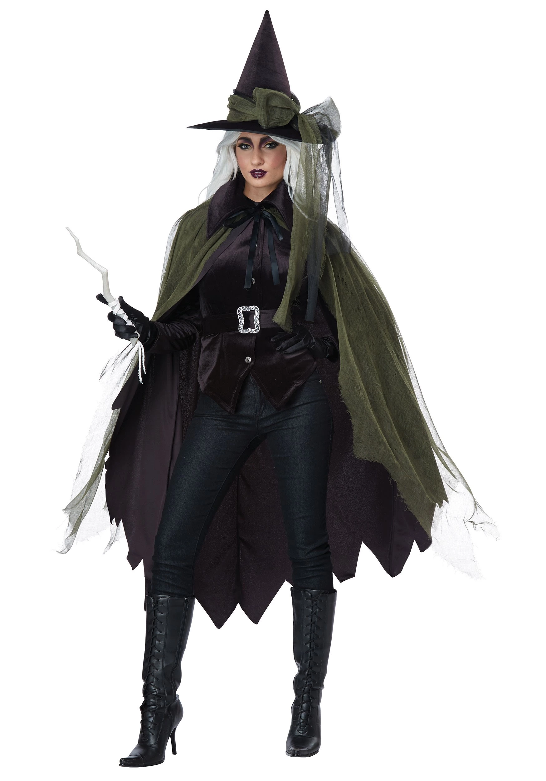 California Costume Collection Women's Cool Witch Costume 4 California Costume Collection Women's Cool Witch Costume - Image 2