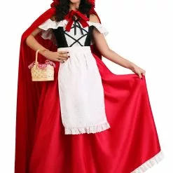 Fun Costumes Women's Deluxe Red Riding Hood Costume