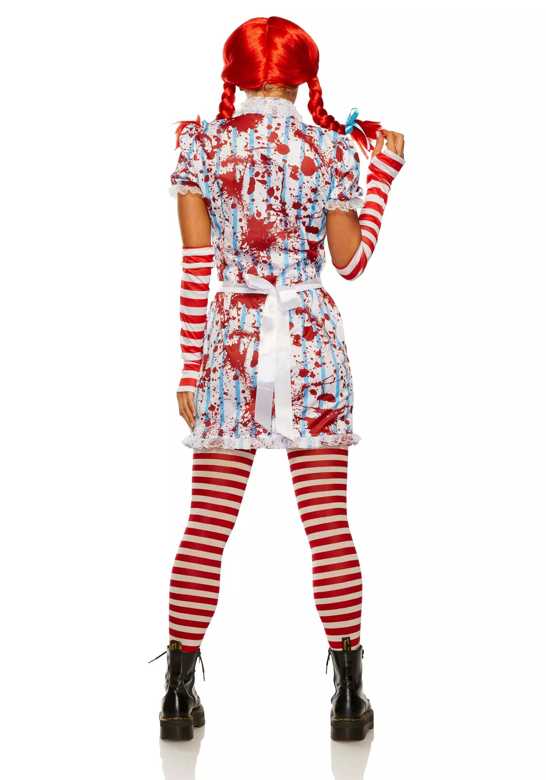 Seeing Red Evil Fast Food Girl Women's Costume 4 Seeing Red Evil Fast Food Girl Women's Costume - Image 2