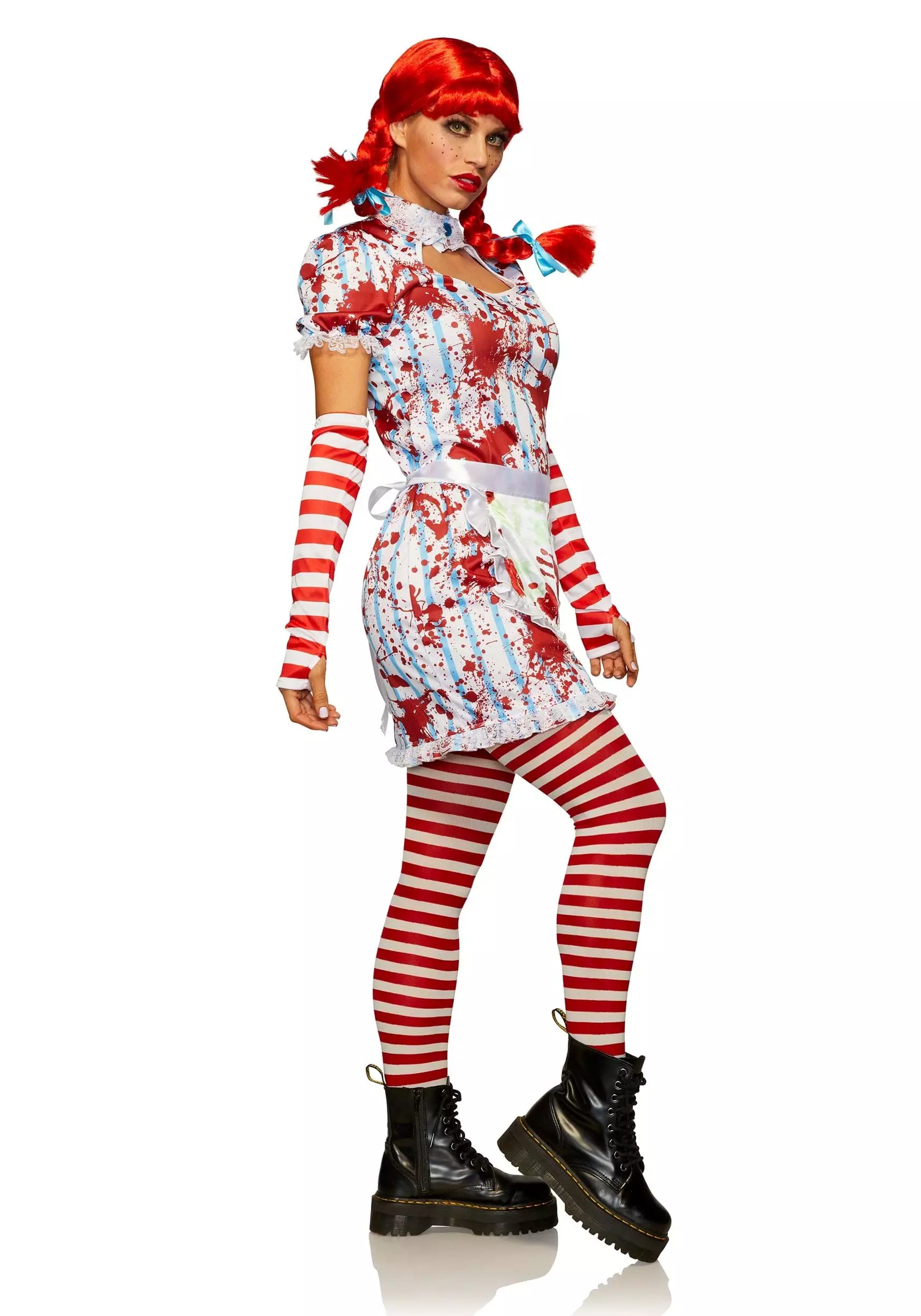 Seeing Red Evil Fast Food Girl Women's Costume 5 Seeing Red Evil Fast Food Girl Women's Costume - Image 3