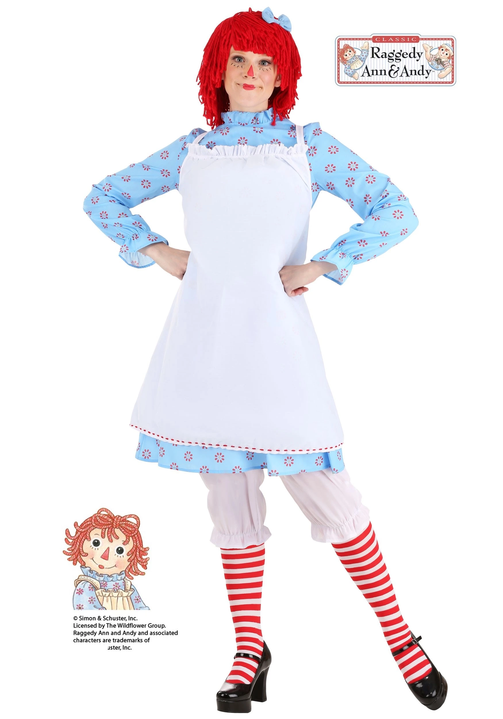 Fun Costumes Woman's Exclusive Raggedy Ann Costume 3 Fun Costumes Woman's Exclusive Raggedy Ann Costume
