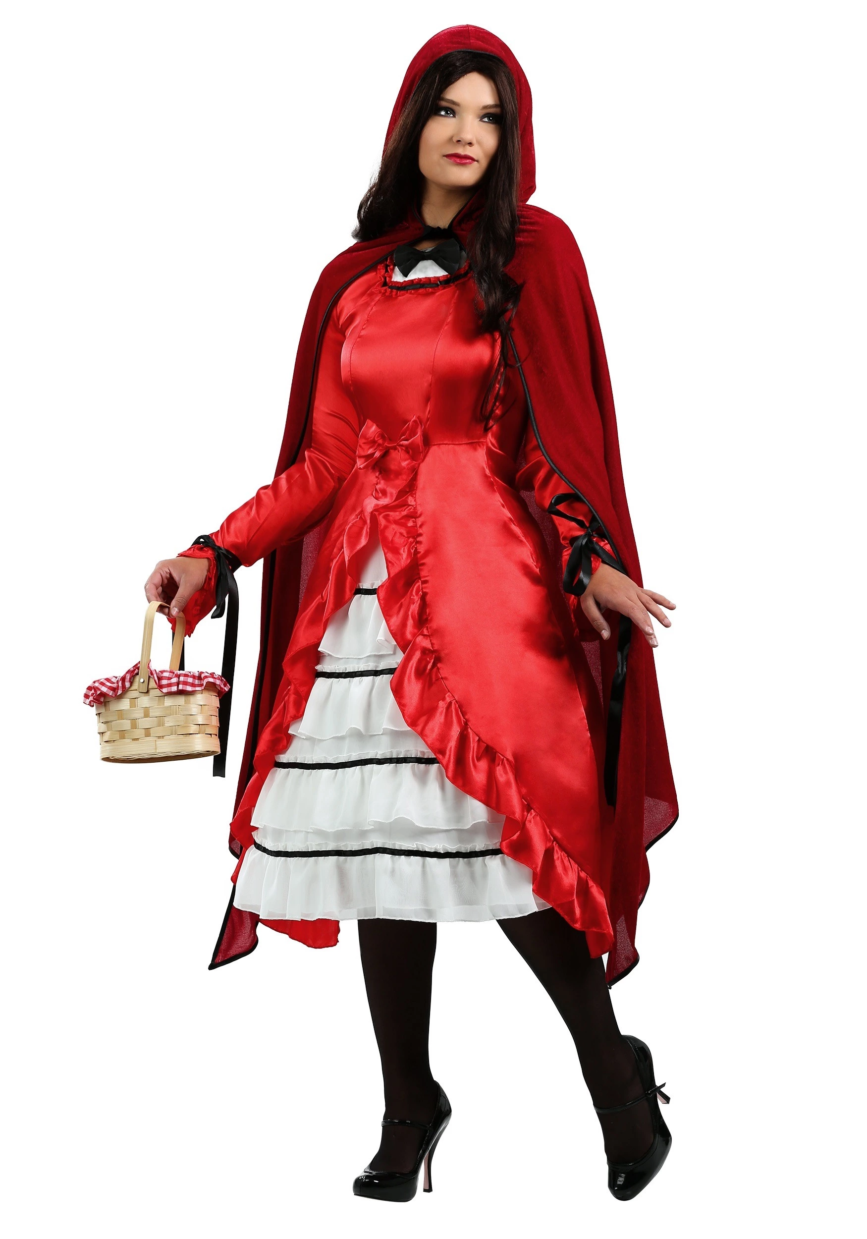 Shangai Jianwuyi Industrial & Commercial Ltd. Womens Fairytale Red Riding Hood Costume 3 Shangai Jianwuyi Industrial & Commercial Ltd. Womens Fairytale Red Riding Hood Costume
