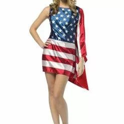 Rasta Imposta Women's Flag Costume Dress