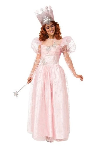 Rubies Costume Co. Inc Glinda The Good Witch Deluxe Costume For Women 3 Rubies Costume Co. Inc Glinda The Good Witch Deluxe Costume For Women