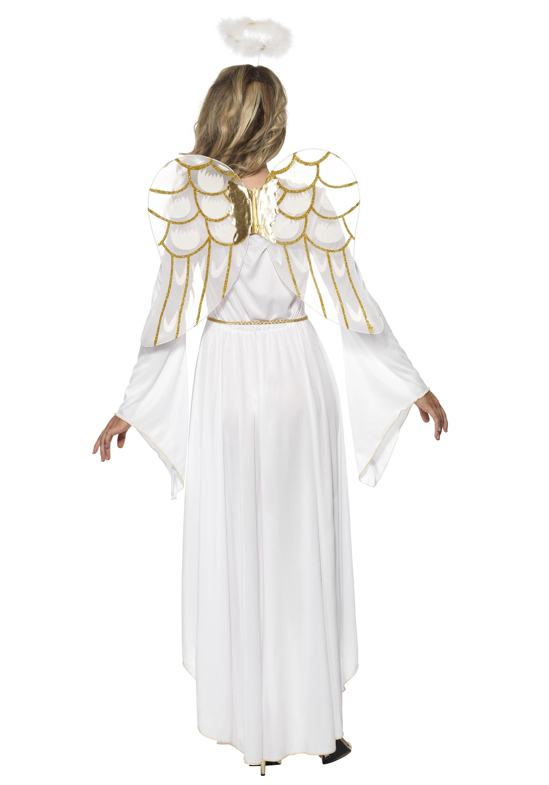 Womens High-Low Angel Costume 4 Womens High-Low Angel Costume - Image 2
