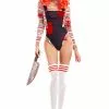 Party King Women's Evil Doll Costume