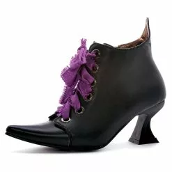 Ellie Womens Lace Up Witch Shoes