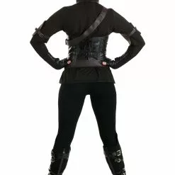 Fun Costumes Ninja Assassin Costume For Women -Storybook & Fairytale Costumes Sales womens ninja assassin alt 2