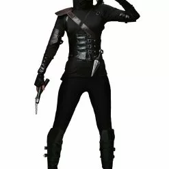 Fun Costumes Ninja Assassin Costume For Women -Storybook & Fairytale Costumes Sales womens ninja assassin alt 4