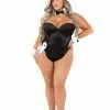 Roma Women's Playboy Bunny Black And White Accessory Kit
