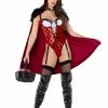 Roma Women's Playboy Bunny Red Riding Hood Sexy Costume