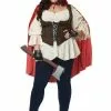 California Costume Collection Women's Plus Size Ain't Afraid Of No Wolf Costume -Storybook & Fairytale Costumes Sales womens plus aint afraid of no wolf costume