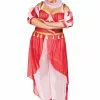 LEG AVENUE Women's Plus Size Dreamy Genie Costume -Storybook & Fairytale Costumes Sales womens plus dreamy genie costume