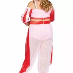 LEG AVENUE Women's Plus Size Dreamy Genie Costume -Storybook & Fairytale Costumes Sales womens plus dreamy genie costume alt 2