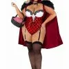 Roma Women's Plus Size Playboy Bunny Red Riding Hood Costume -Storybook & Fairytale Costumes Sales womens plus playboy red riding hood costume