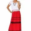 Fun Costumes Plus Size Red Frida Kahlo Costume For Women