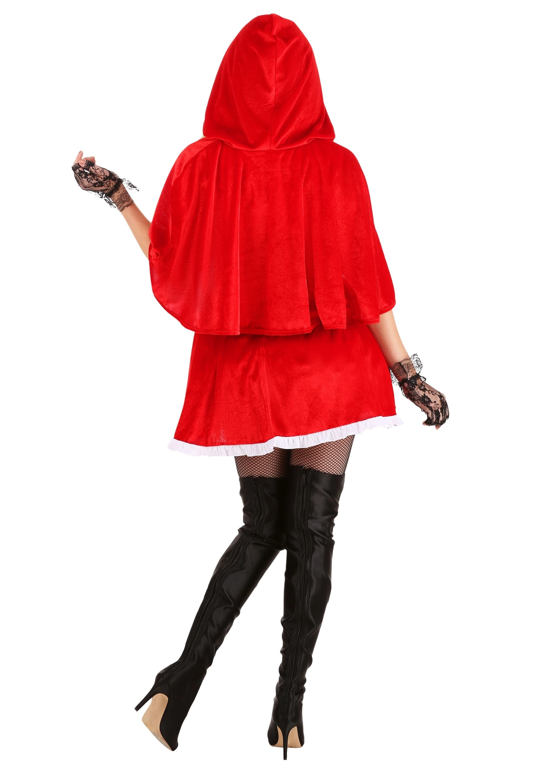 Armada Plus Size Women's Red Hot Riding Hood Costume 7 Armada Plus Size Women's Red Hot Riding Hood Costume - Image 5