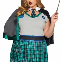 LEG AVENUE Women's Plus Size Sinister Spellcaster Costume