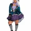 LEG AVENUE Plus Size Women's Delightful Mad Hatter Costume 2 LEG AVENUE Plus Size Women's Delightful Mad Hatter Costume -Storybook & Fairytale Costumes Sales womens plus size delightful mad hatter costume