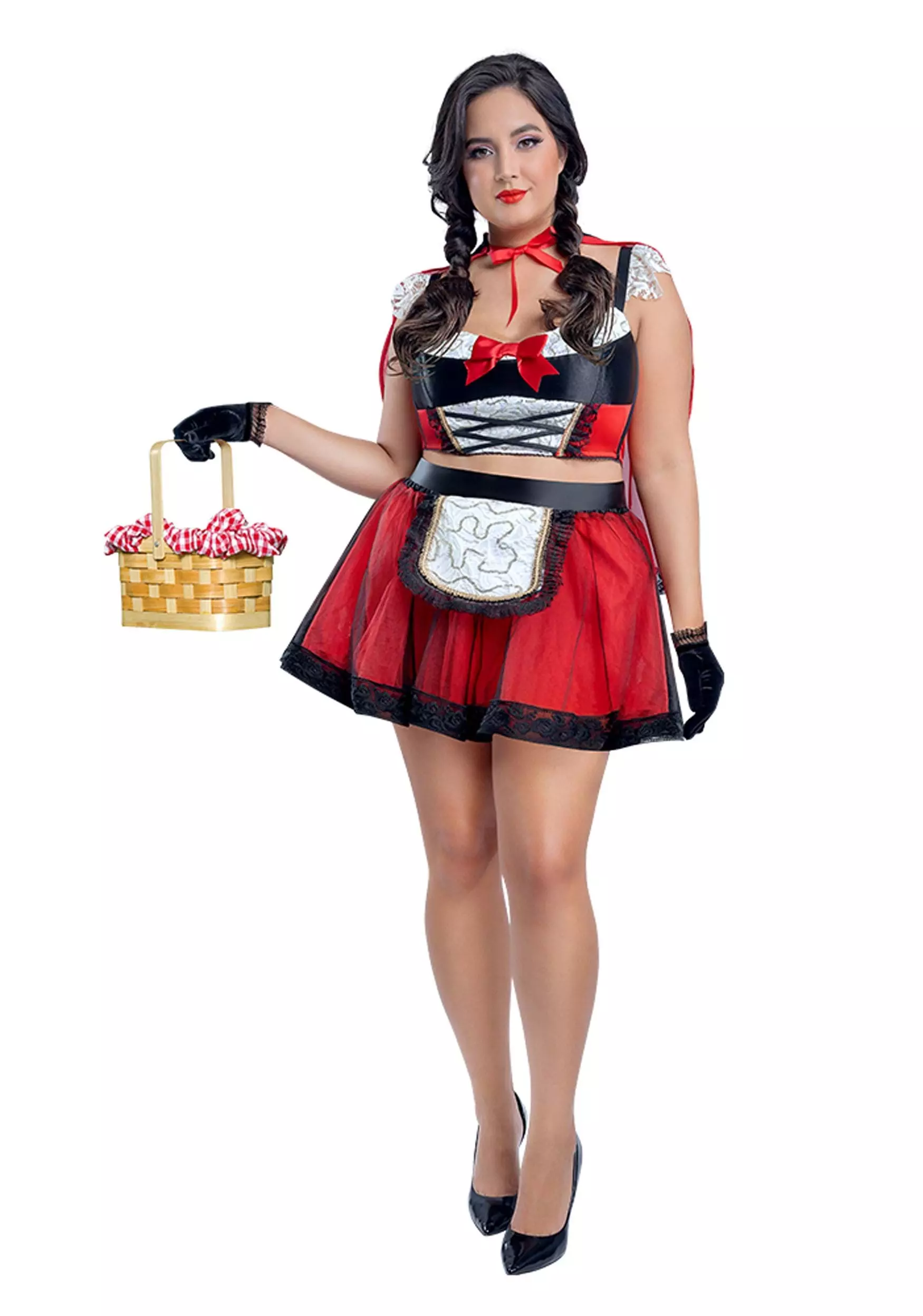Starline, LLC. Plus Size Little Red Costume For Women 3 Starline, LLC. Plus Size Little Red Costume For Women