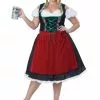California Costume Collection Women's Plus Size Oktoberfest Fraulein Costume -Storybook & Fairytale Costumes Sales womens plus size oktoberfest fraulein costume