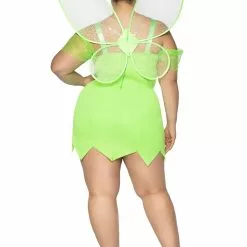 LEG AVENUE Women's Pretty Pixie Plus Size Costume 5 LEG AVENUE Women's Pretty Pixie Plus Size Costume -Storybook & Fairytale Costumes Sales womens plus size pretty pixie costume alt 1