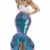 Party King Plus Size Under The Sea Mermaid Costume For Women