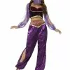 Smiffys Purple Belly Dancer Women's Costume -Storybook & Fairytale Costumes Sales womens purple belly dancer costume