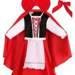 Fun Costumes Adult Little Red Riding Hood Costume 25 Fun Costumes Adult Little Red Riding Hood Costume -Storybook & Fairytale Costumes Sales womens riding hood costume alt 11