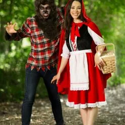 Fun Costumes Adult Little Red Riding Hood Costume 23 Fun Costumes Adult Little Red Riding Hood Costume -Storybook & Fairytale Costumes Sales womens riding hood costume alt 9