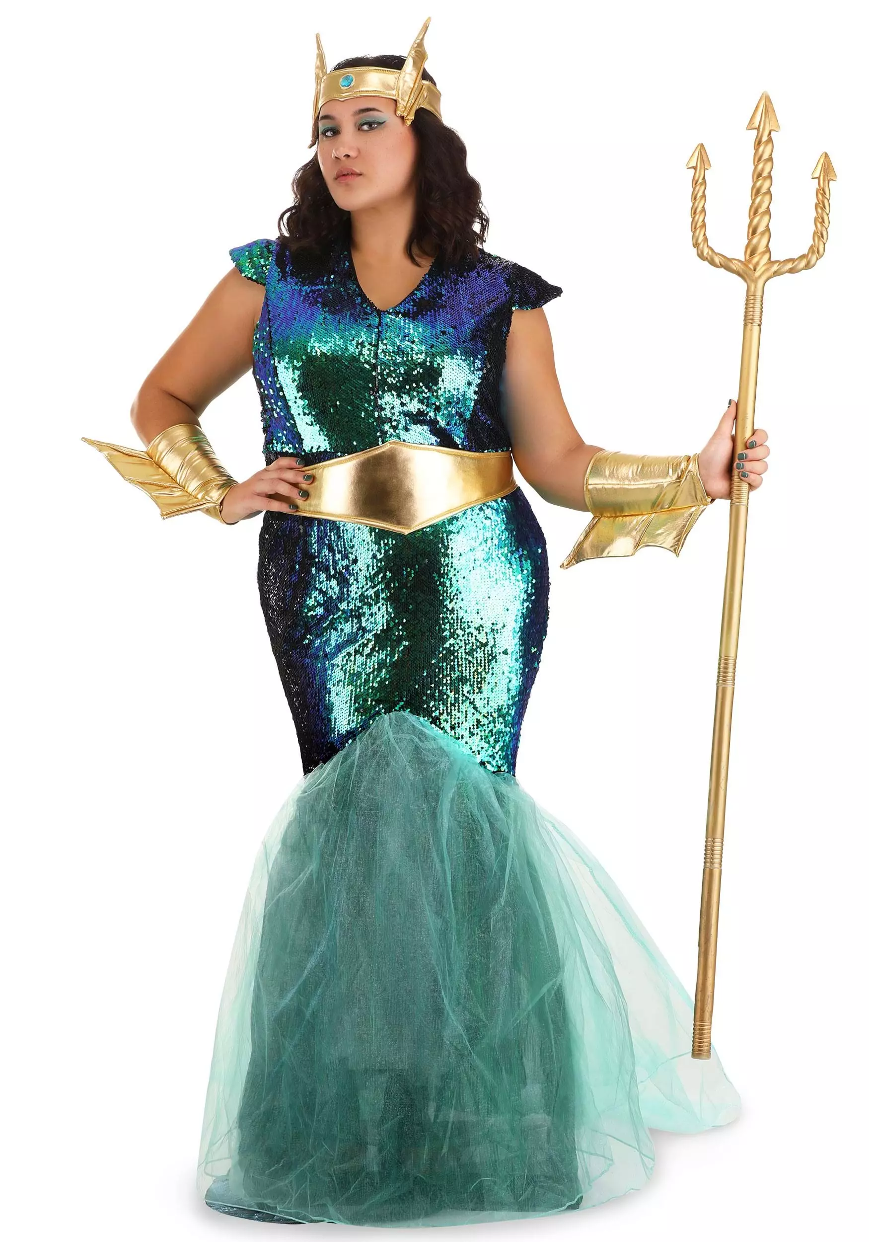 Fun Costumes Women's Sea Siren 3 Fun Costumes Women's Sea Siren