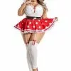 Party King Sexy Plus Size Mushroom Cutie Costume For Women -Storybook & Fairytale Costumes Sales womens sexy plus size mushroom cutie costume