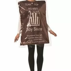 Morris Costumes Soy Sauce Packet Costume Adult Women